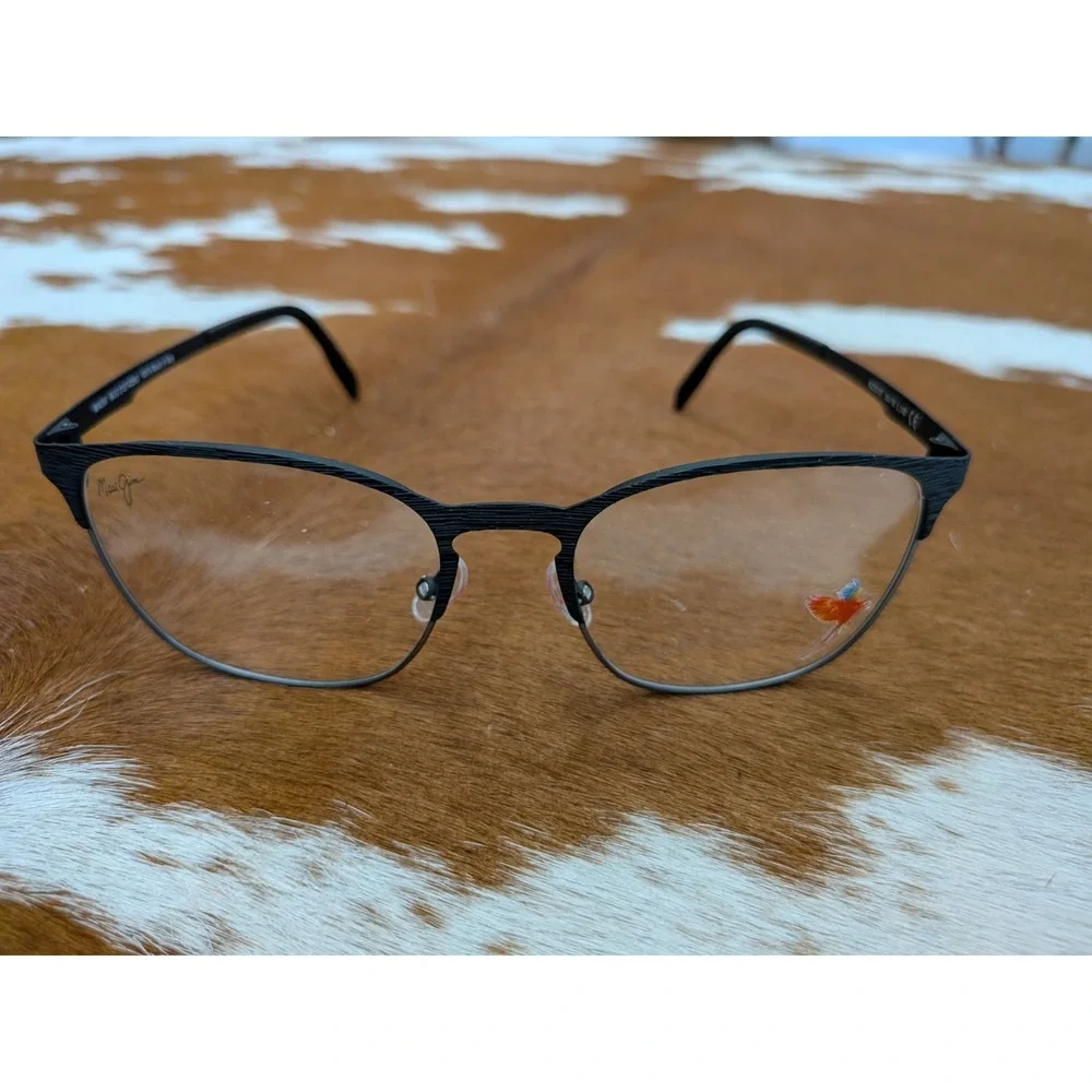 Maui Jim MJO2107-02MG Black EYEGLASSES FRAME 54-19-145 Italy